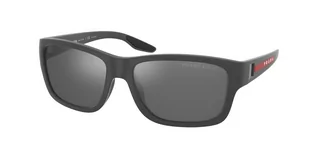 Okulary przeciwsłoneczne - Prada Sport Okulary Przeciwsłoneczne Sport PS 01WS UFK07H - grafika 1