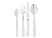 Zestawy sztućców - ERNESTO® Komplet sztućców ze stali nierdzewnej, 24 elementy (Beżowy) - miniaturka - grafika 1