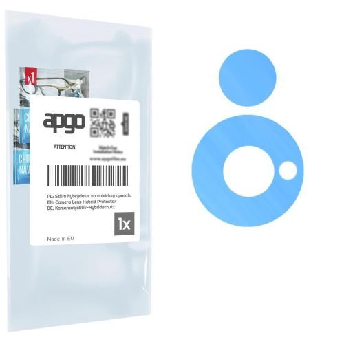1x szkło hybrydowe na aparat obiektyw kamerę 9H do ZTE NX302J - apgo hybrid Camera Lens Protector