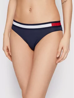 Majtki damskie - Tommy Hilfiger Figi klasyczne UW0UW01560 Granatowy - grafika 1