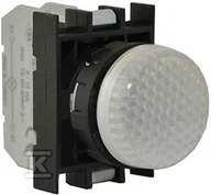 Inne akcesoria elektryczne - Dajar emas elektroteknik Lampka sygnalizacyjna biała 12-30V AC/DC T0-B050XB T0-B050XB - miniaturka - grafika 1