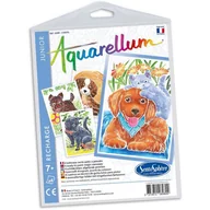 Zabawki kreatywne - Plansze zapasowe Aquarellum Junior - Pieski, SentoSphere - miniaturka - grafika 1