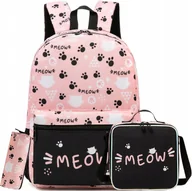 Torebki damskie - Plecak Szkolny Torba Na Ramię Piórnik Kompletny Zestaw Szkolny Dla Dzieci - miniaturka - grafika 1