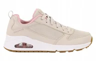 Buty sportowe damskie - Buty damskie Skechers Uno-inside 155005-NAT niskie 37 - miniaturka - grafika 1