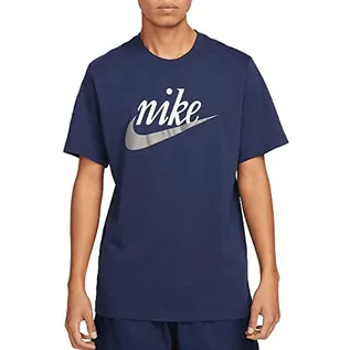 Koszulki męskie - Nike Koszulka męska, Midnight Navy, M - grafika 1