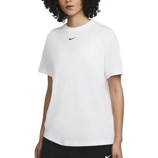 Koszulki sportowe damskie - Koszulka Nike Sportswear Essentials DN5697-100 - biała - grafika 1