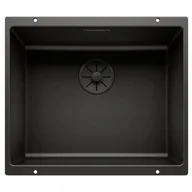 Zlewozmywaki - Blanco SUBLINE 500-U Edition Silgrnit PuraDur Czarny InFino kratka przelewowa czarna 526340 526340 - miniaturka - grafika 1