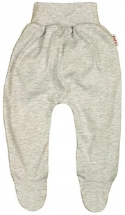 PÓŁŚPIOCHY BEZUCISKOWE ŚPIOCHY POPIEL MELANŻ r 50 KLEKLE - Śpiochy dla niemowląt - miniaturka - grafika 1