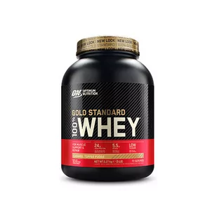 Optimum Nutrition Białko Whey Gold Standard 100% 2270 g krówka karmelowa toffi - Odżywki białkowe - miniaturka - grafika 1