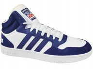 Buty sportowe męskie - Buty adidas Hoops 3.0 MID - miniaturka - grafika 1
