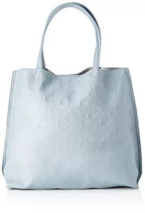 DON ALGODON Litery, Torba damska, Shopper, Niebieski - Torebki damskie - miniaturka - grafika 1
