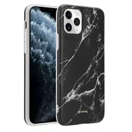 Etui i futerały do telefonów - Crong Crong Marble Case Etui iPhone 11 Pro czarny) 10_17793 - miniaturka - grafika 1