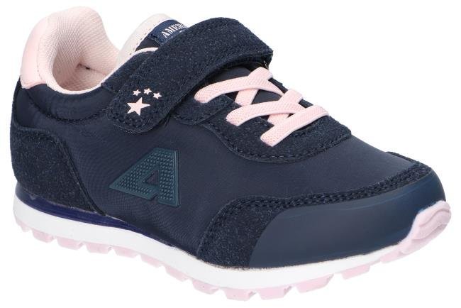 AMERICAN CLUB ES153 LEKKIE MODNE ADIDASY ORYGINALNE BUTY DZIECIĘCE NA RZEP WKŁADKA SKÓRZANA N 27