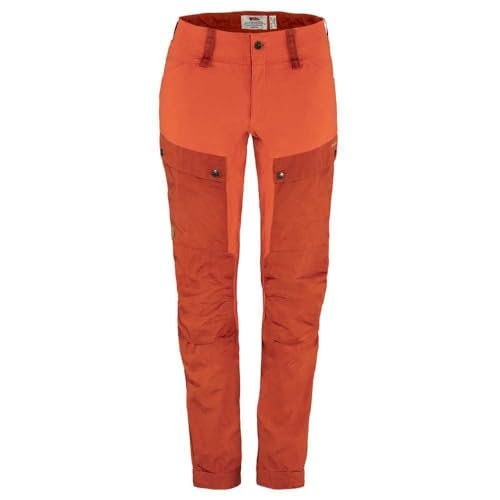 Fjallraven 86705-321-333 Keb Trousers Curved W damskie spodnie sportowe Cabin Red-Rowan Red rozmiar 42/R