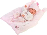 Lalki dla dziewczynek - Llorens Llorens 17412 Lalka bobas Mimi 42 cm z gondolką - miniaturka - grafika 1