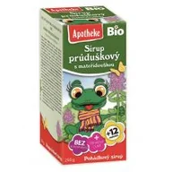 Soki i napoje niegazowane - Bio APOTHEKE SYROP DLA DZIECI Z TYMIANKU I DZIKIEJ RÓŻY 250 g - APOTHEKE (LITTLE MOLE) - miniaturka - grafika 1