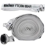 Węże ogrodowe i zraszacze - Wąż Strażacki Parciany 1" Cal 30M + Złącza - miniaturka - grafika 1