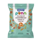 Kaszki dla dzieci - SALVEST PÕNN BIO Chrupki pomidorowe, 20 g - miniaturka - grafika 1