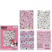 Plecaki - CERDÁ LIFE'S LITTLE MOMENTS Zestaw naklejek Hello Kitty dla dzieci z naklejkami dekoracyjnymi wielokrotnego użytku Hello Kitty dla dziewczynek, idealny do personalizacji plecaków, notebooków - miniaturka - grafika 1