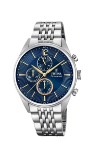 Zegarek Festina Timeless Chronograph 20285/3 - Zegarki męskie - miniaturka - grafika 1