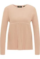 Swetry damskie - usha BLACK LABEL Damski sweter z dzianiny 153025_Braun_M_15309524, M - miniaturka - grafika 1