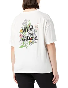 Wrangler Damska koszulka dziewczęca, Wornwhite, M - Koszulki i topy damskie - miniaturka - grafika 1