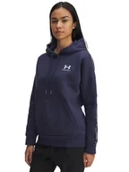 Bluzy damskie - Under Armour Bluza "Icon" w kolorze granatowym - miniaturka - grafika 1
