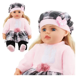 Lalka bobas jak żywa duża 56cm miękka interaktywna mówi śpiewa 2języki uczy - Lalki dla dziewczynek Lalka bobas jak żywa duża 56cm miękka interaktywna mówi śpiewa 2języki uczy - Lalki dla dziewczynek - miniaturka - grafika 1