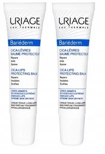 Uriage Bariederm Balsam do spierzchniętych ust 2x 15 ml [DWUPAK] 1136436 - Balsamy do ust - miniaturka - grafika 1