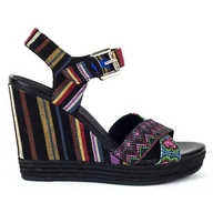 Sandały damskie - Buty do chodzenia damskie Geox Janira - miniaturka - grafika 1