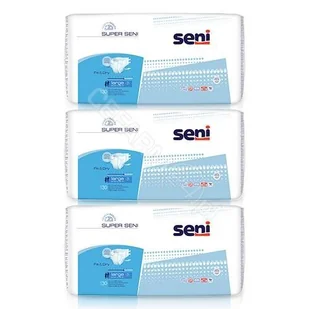 Seni Super Pieluchomajtki Super (3) Large 30 szt. SE-094-LA30-A01 - Pieluchy dla dorosłych - miniaturka - grafika 2