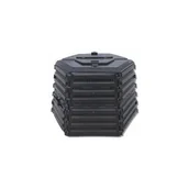 Kompostowniki - Ekobat Termo XL-1400 Czarny - miniaturka - grafika 1