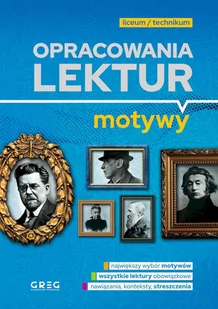 opracowania lektur. motywy. liceum i technikum - Lektury szkoły średnie - miniaturka - grafika 1