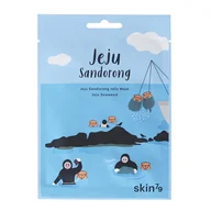 Maseczki do twarzy - SKIN79 Maseczki Odmładzająca maska w płacie z wodorostów morskich Jeju Sandorong Jelly Mask Jeju Seaweed 33.0 ml - miniaturka - grafika 1