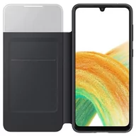 Etui i futerały do telefonów - Samsung Etui S View Wallet Cover do Galaxy A33 5G Czarny - miniaturka - grafika 1