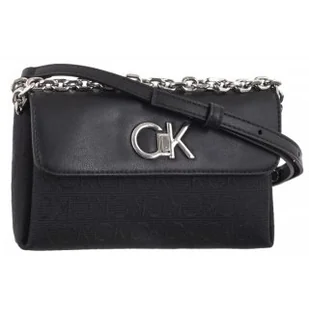 Torebka Kopertówka Re-Lock Mini Crossbody Bag_JCQ Black Jacquard Mono K60K611989 0GK (CK478-b) Calvin Klein - Torebki damskie - miniaturka - grafika 1