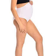 Majtki damskie - Majtki ciążowe bawełniane figi maxi Iris białe, Teyli - miniaturka - grafika 1