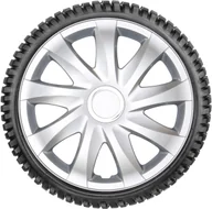 Kołpaki samochodowe - NRM DRIFT kołpaki, srebrne, 4 szt. KO055 - miniaturka - grafika 1