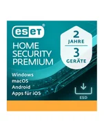 Programy antywirusowe - Eset ESD HOME Security Premium 3 Users 2 Years EHSPN2A3VAKTE EHSP-N2A3-VAKT-E - miniaturka - grafika 1