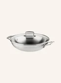 Patelnie - Le Creuset Wok silber - miniaturka - grafika 1