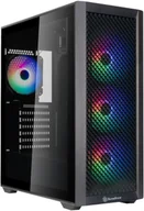 Obudowy komputerowe - SilverStone SST-FA515XR-BG FARA, Midi-Tower, ARGB, tempered glass - schwarz - miniaturka - grafika 1
