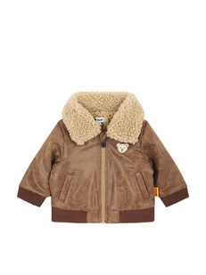 Steiff Kurtka przejściowa w kolorze jasnobrązowym - Bluzy i sweterki niemowlęce - miniaturka - grafika 1