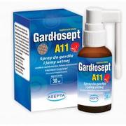 Przeziębienie i grypa - ASEPTA Asepta Gardłosept A11 Spray do gardła 30 ml AS5429 - miniaturka - grafika 1