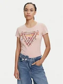 Koszulki i topy damskie - Guess T-Shirt W5YI08 J1314 Pomarańczowy Regular Fit - miniaturka - grafika 1