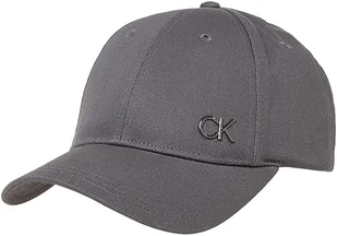 Calvin Klein Męska metalowa czapka BB z bombką, magnes, OS, Magnes, Rozmiar uniwersalny - Czapki damskie - miniaturka - grafika 1