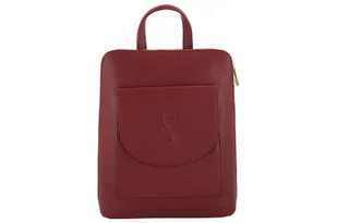 Plecak skórzany / listonoszka - Casual 2w1 - Beżowy - Torebki damskie Plecak skórzany / listonoszka - Casual 2w1 - Beżowy - Torebki damskie - miniaturka - grafika 12