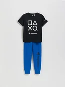 Skarpetki dla dzieci - Reserved - Piżama Playstation - czarny - miniaturka - grafika 1