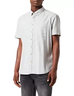 Koszule męskie - camel active Koszula męska, Cloudy Grey, S - miniaturka - grafika 1