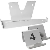 Akcesoria do Playstation - Zestaw uchwytów 4MOUNT 4M-PS5S-W-V2 do konsoli PS5 Slim Biały - miniaturka - grafika 1