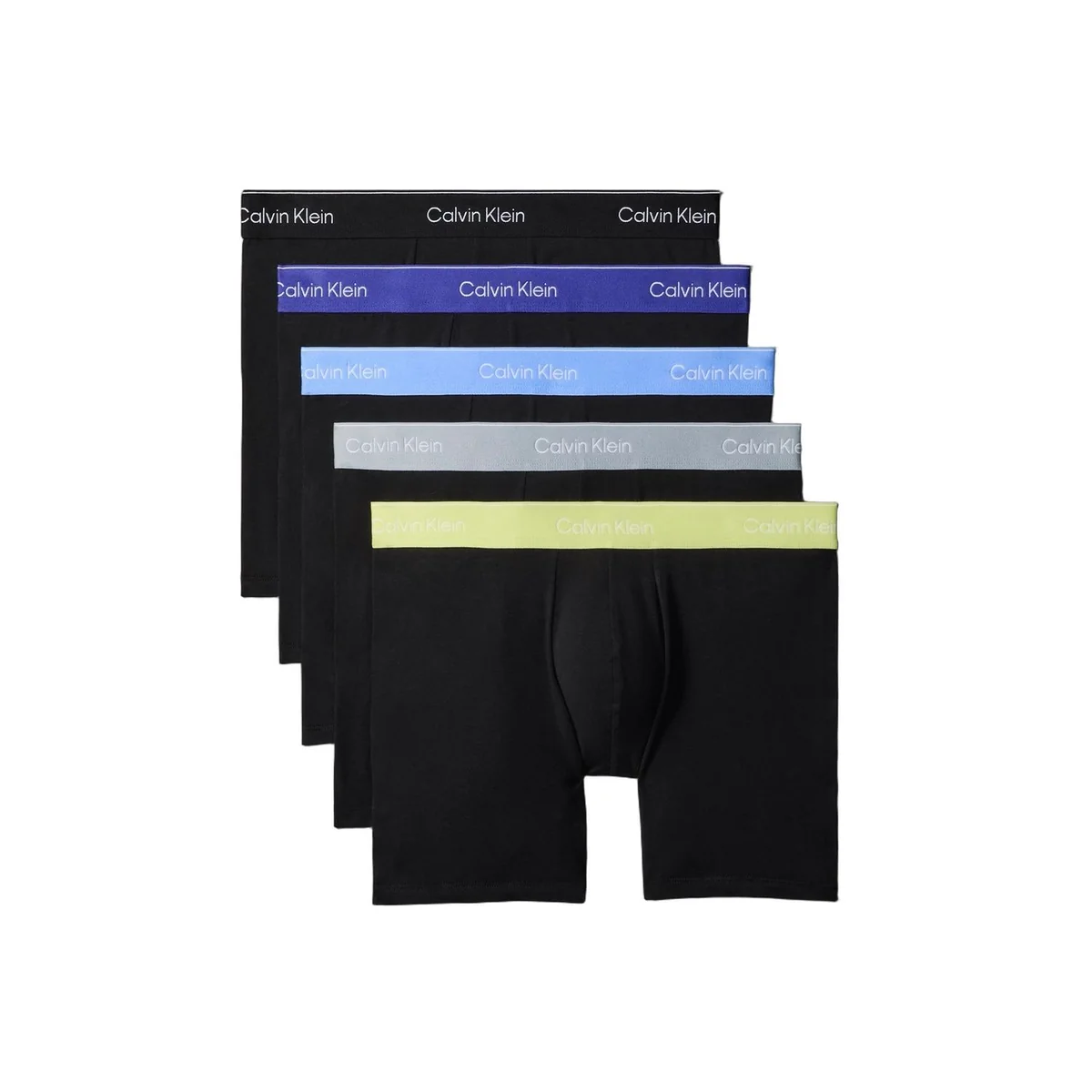Majtki Calvin Klein 5 Pack Boxer Briefs - Icon Cotton Stretch XS Męskie